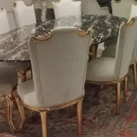 صندلی میزبان (ناهارخوری)ورق طلا