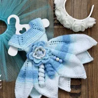 وروجک بافت انواع لباس ، عروسک آویز اسکاج