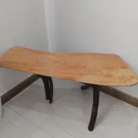 میز تمام چوب کاملا سالم و نو