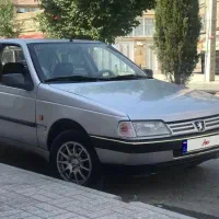 پژو glx مدل۹۰ دوگانه فابریک کارخانه نقره ای