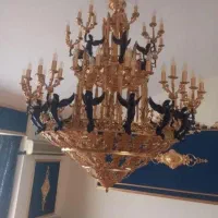 خرید وفروش لوستر آینه و شمعدان وکنسول