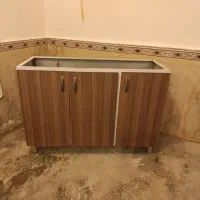۲عدد کابینت بالا وپابین ظرف شویی. درحدنو