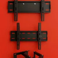 فروش و نصب پایه های دیواری  براکت تلویزیون ثابت|تلویزیون و پروژکتور|قم, انسجام|دیوار