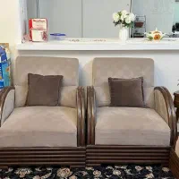 ۴ عدد مبل راحتی بدون کوچکترین نشست در حد