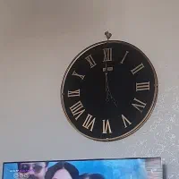 ساعت دیواری چرم