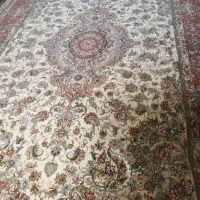 فرش دستباف جفت 24 متری طرح خطیبی