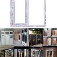 کد 123 درب ساختمان آهنی چوبی پی وی سی کد 2030