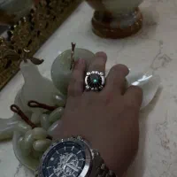 انگشتر توپاز سنتانیک رکاب پنبه