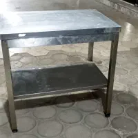میز استیل  میز کار یک متری ارسال رایگان