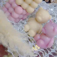 انواع شمع ها طرح گل طرح خرس طرح مکعب