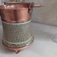 سطل مس خاتم کاری شده
