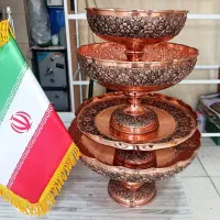 تولیدی ظروف مسی سرویس پذیرایی گلبرگ