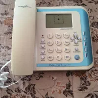تلفن رومیزی کارکرده سالم تمیز