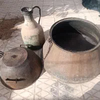 دیگ مسی گلاب گیری