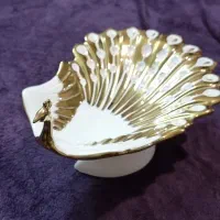 ظرف میوه طلاکوب ۱۲ عیار