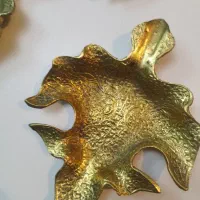 هفت سین برنزی طرح برگ