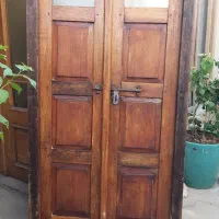 درب و پنجره چوبی قدیمی