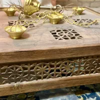 لوستر چوبی