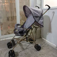 کالسکه عصایی مسافرتی دو حالته مارک ارابه نونو|کالسکه و لوازم جانبی|مشهد, تلگرد|دیوار