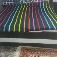 سرویس خواب دونفره بدون تشک بامیزتوالت وپاتختی