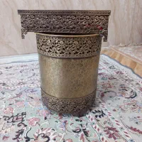 ست سطل زباله و دستمال کاغذی