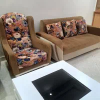 مبلمان راحتی کاملاً سالم (هفت نفره )+ست کامل