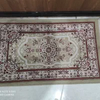 دو عدد فرش مشهد در حد نو و قالیچه و پادری وپشتی