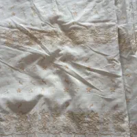 پرده خامه دوزی شده کارکرده برای باغ ویلا