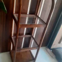 قفسه کتابخانه ومیز تحریر