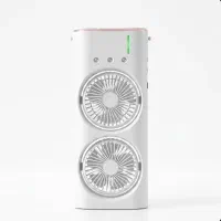 پنکه رومیزی مه‌ پاش دوقلو مدل double spray fan