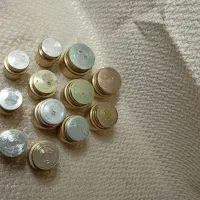 قالب دکمه پارچه ای دو طرف فولاد