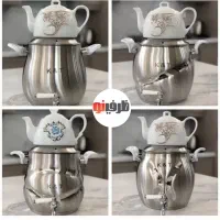 کتری قوری دسته چُوبی فارن هایت مُدل KT کتری چای