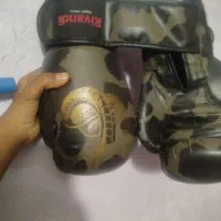 دست کش بوکس و موتور