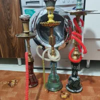 قلیون تنه برنجی