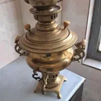 سماور ذغالی برنجی
