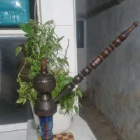 قلیان چوبی دوسیب ۱۰ ساله چوب گردو