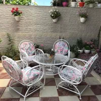 صندلی مبل باغی رستگار ، خورشیدی ۴ نفره کد ۱۰