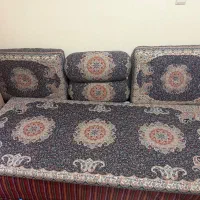 ست کامل نشیمن و پشتی سنتی شاه نشین