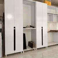 کمد دیواری باکسی انواع کابینت و کمد کلافی