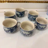 فنجان قلم آبی