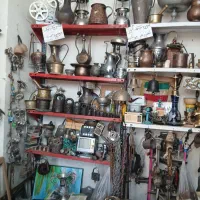 خرید وفروش لوازم قدیمی مسی و برنجی سماورآفتابه لگن