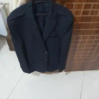 کت وشلوار مردانه سورمه ای سایز ۵۴ نو