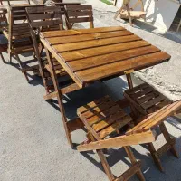 میز و صندلی تاشو