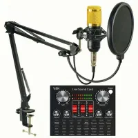 میکروفون استودیویی DragonSound با کارت صدایV8Kجدید