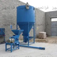 خط تولید خوراک آسیاب میکسر بالابر 3 تنی و پلت ساز