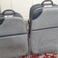دو عدد چمدان چرخ دار