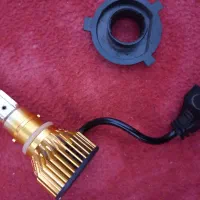 هدلایت پراید نور یخی