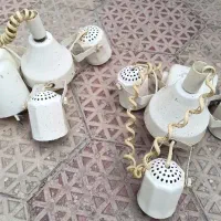 دو عدد چراغ آویز 3 شعله