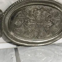 سینی مسی قلم کاری شده