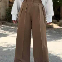 شلوار بگ‌ پارچه ای
